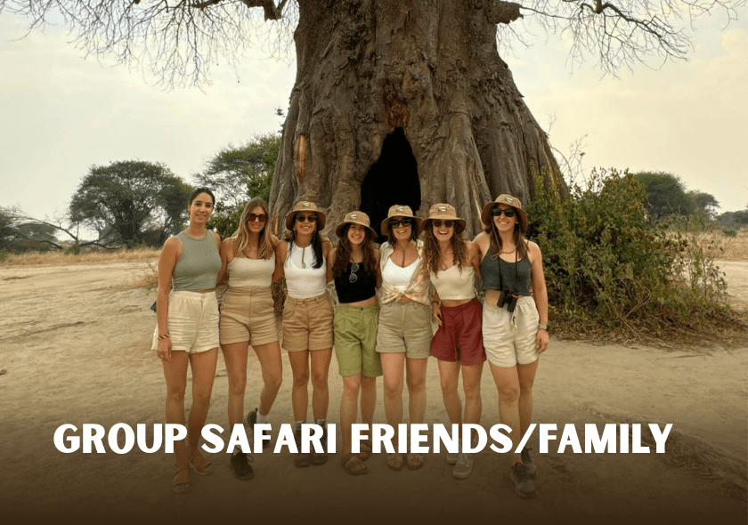 group safari for families or friedns you can find a good price