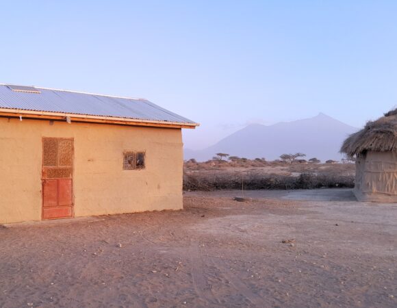 House with Mt Meru View