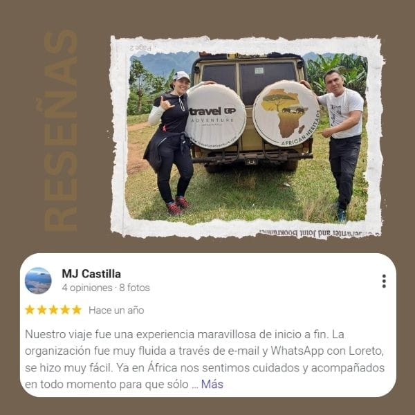 Safari en Tanzania y Gorilas en Uganda