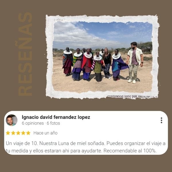 Safari de Luna de MIel Kenya y Tanznaia